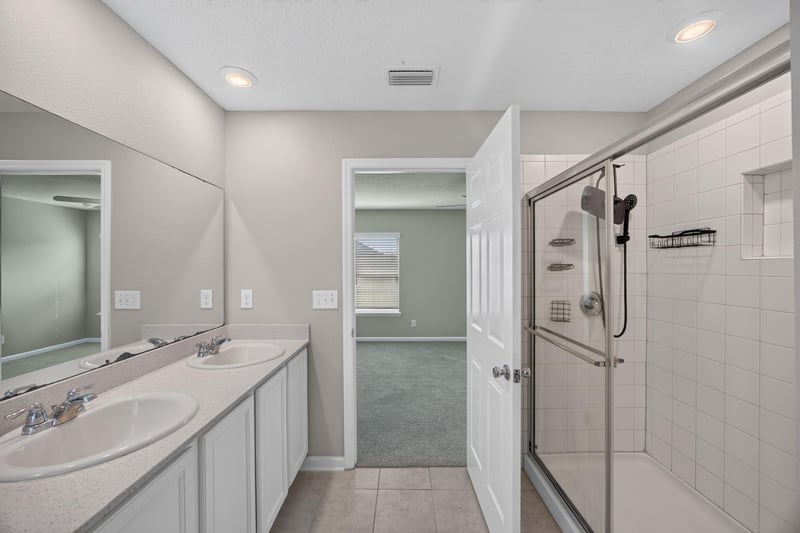 Primary Bathroom at 8108 Windmill Way, Jacksonville, FL 32222