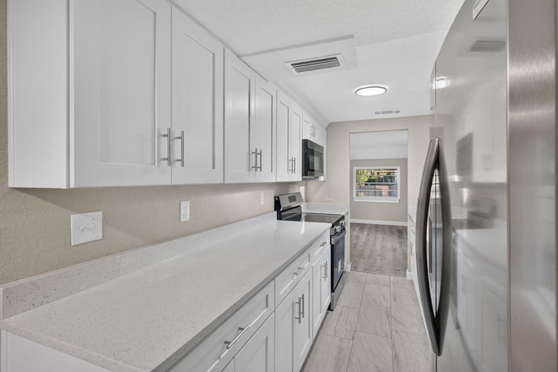 Kitchen cabinetry, photographed by Megapixeler on Susie St, Jacksonville