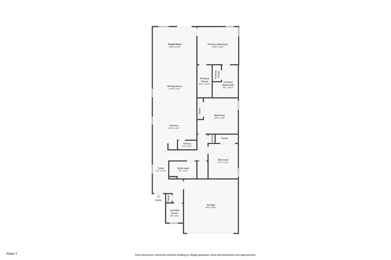 Floor plan 1 of 3055 Rustic Deer Wy, Green Cove Springs, FL 32043