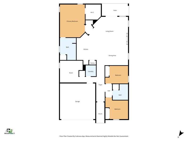 Floor plan 1 of 8314 Hawkes Mdw Dr, Jacksonville, FL 32256