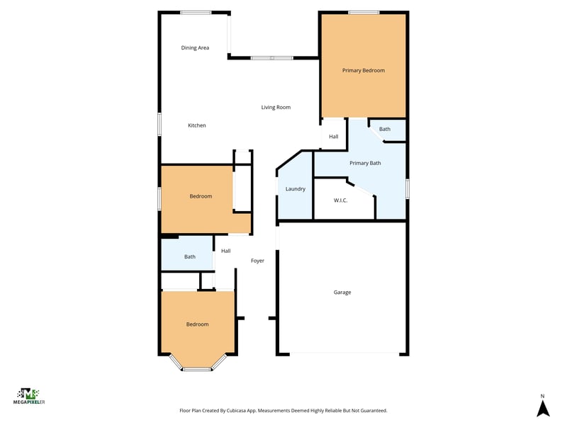 Floor plan 1 of 7841 Wyoming St, Jacksonville, FL 32220
