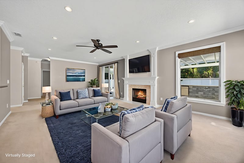 Family Room at 2135 Thorn Hollow Ct, St. Augustine, FL 32092