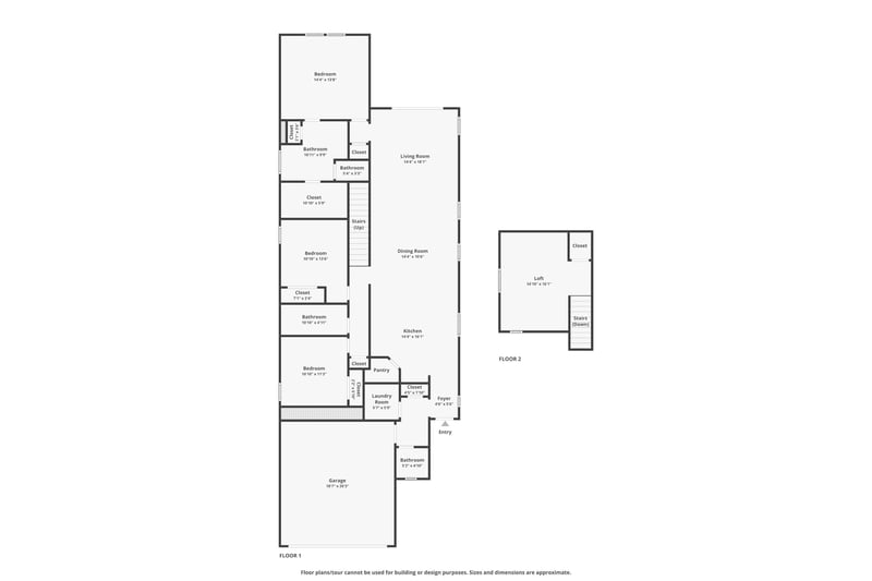 Floor plan 1 of 2149 Sequoia Ct, Jacksonville, FL 32218