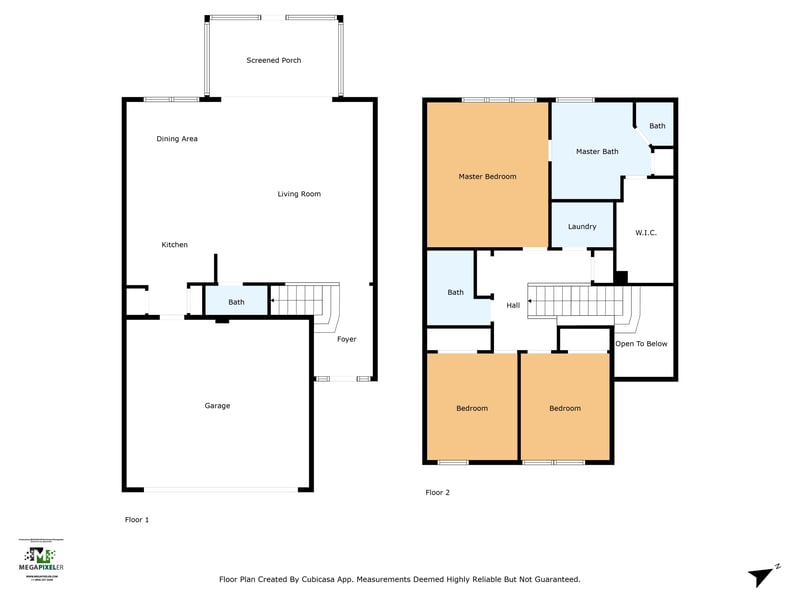 Floor plan 3 of 6415 Autumn Berry Cir, Jacksonville, FL 32258