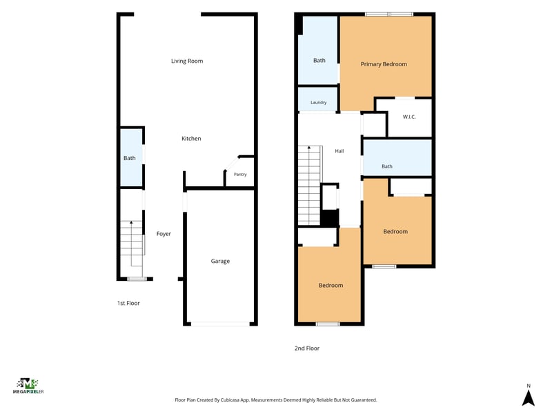 Floor plan 2 drawn by Megapixeler, Anthony Dr, Jacksonville