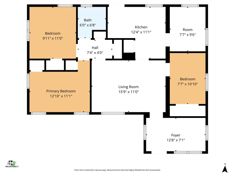 Floorplan at 2603 Beaverbrook Pl, Jacksonville, FL 32254