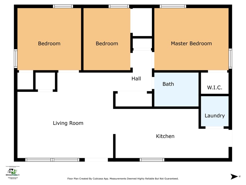 Floorplan at 1682 Hiram St, Jacksonville, FL 32209