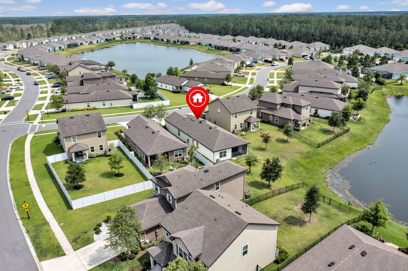 Back Diagonal at 135 Deer Trail, St. Augustine, FL 32095
