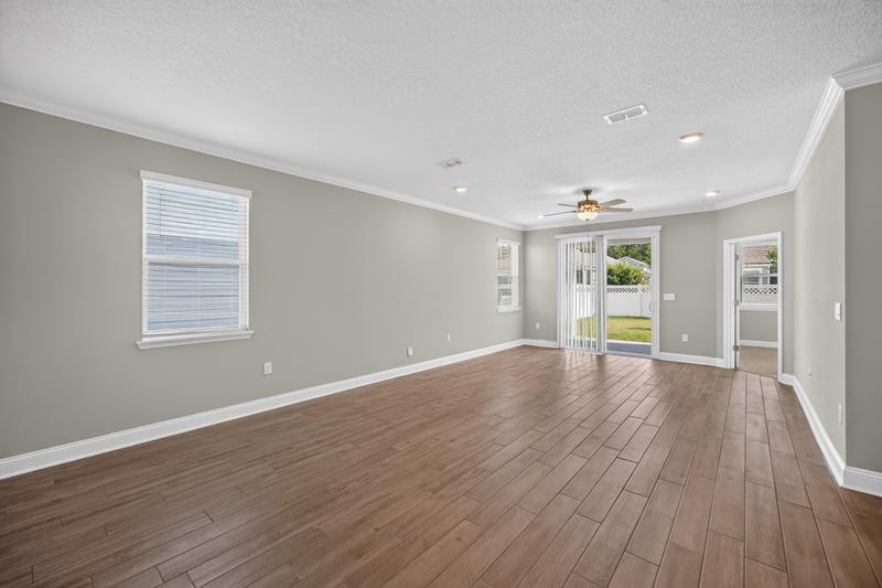 Dining area adjoining kitchen at 331 Millerstone Dr, St. Augustine, FL 32092