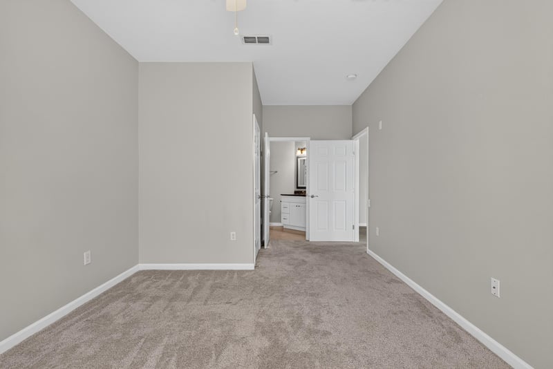 Hallway leading to bedrooms at 7990 Baymeadows Rd E #404, Jacksonville, FL 32256