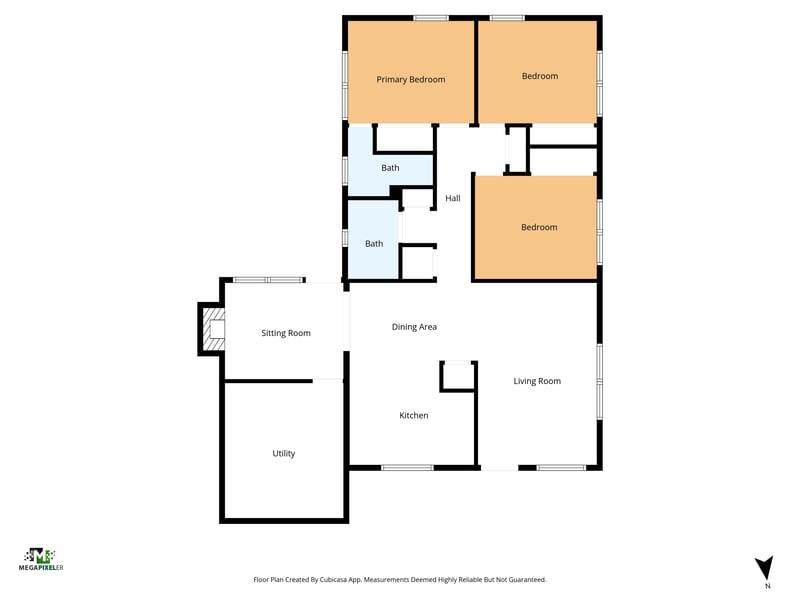 Floor plan 1 of 5134 Damascus Rd S, Jacksonville, FL 32207