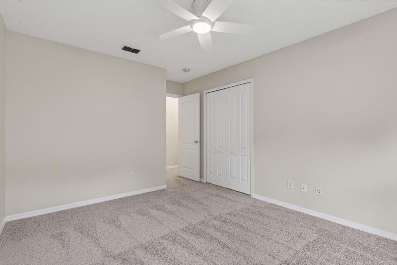 Carpeted bedroom or hallway at 1648 Glen Laurel Dr, Middleburg, FL 32068