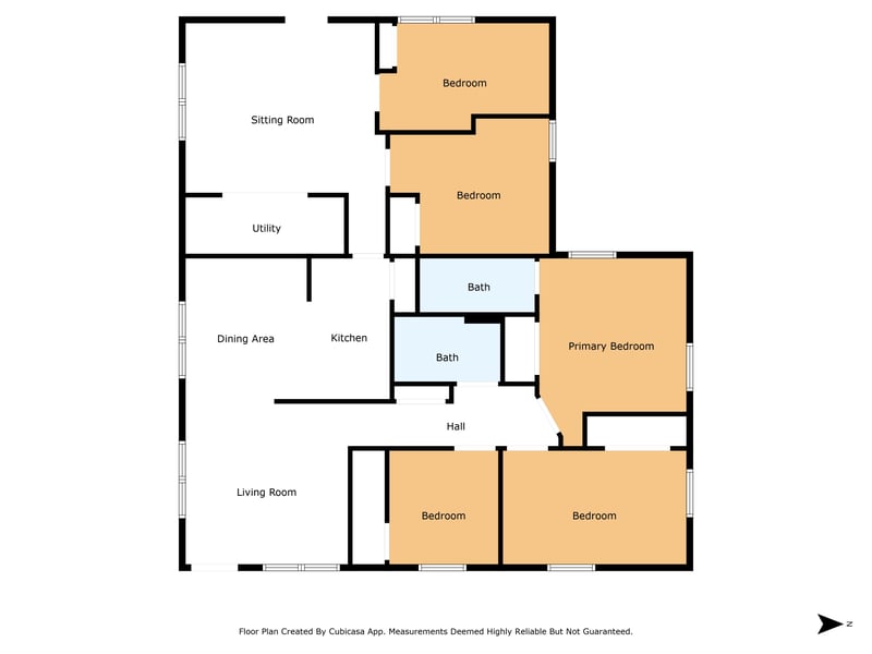 Floorplan at 10721 Indies Dr N, Jacksonville, FL 32246