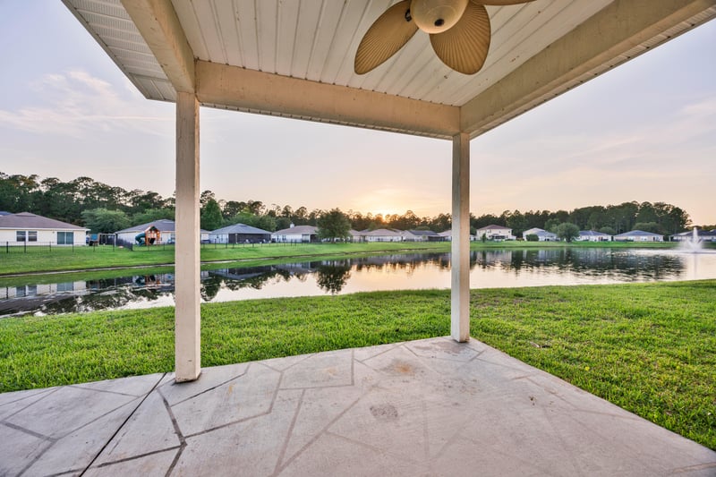 Backyard at 76690 Timbercreek Blvd, Yulee, FL 32097
