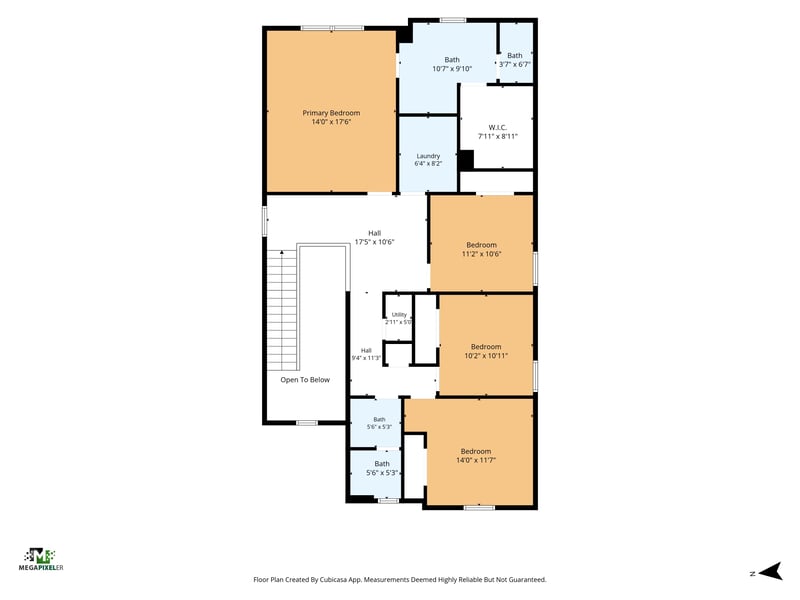 Floor plan 5 drawn by Megapixeler, Bluegrass Wy, St. Augustine