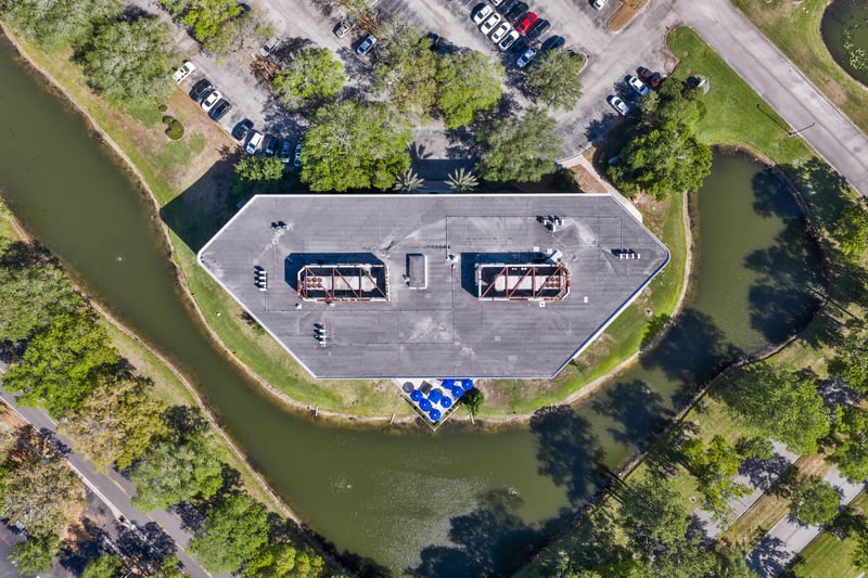 Aerial TOP at 6675 Corporate Center Pkwy, Jacksonville, FL 32216