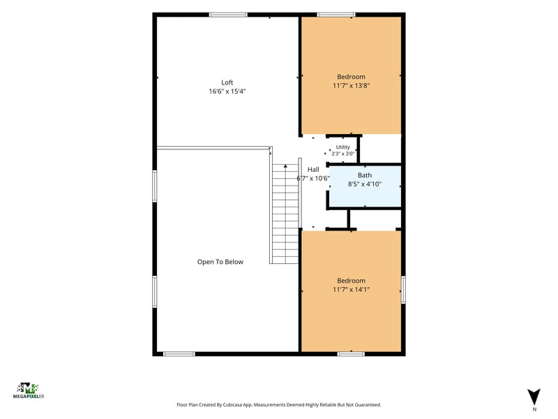 Floor plan 3 of 6614 Gentle Oaks Dr N, Jacksonville, FL 32244