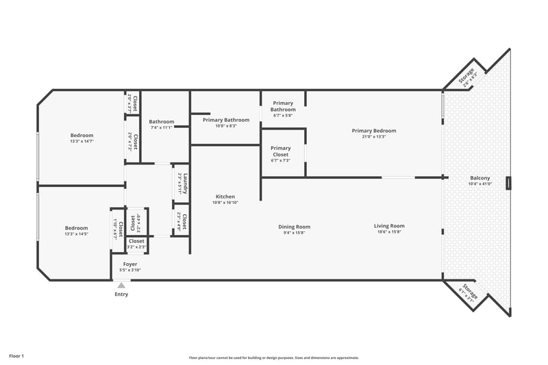 Floor plan 1 of 200 Ocean Hibiscus Dr, St. Augustine, FL 32080