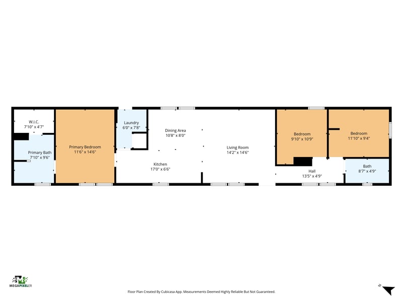 Floorplan at 7631 Bob O Link Rd, Jacksonville, FL 32219