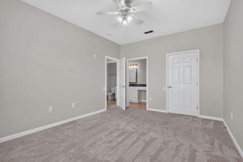 Bedroom with arched entry at 7990 Baymeadows Rd E #404, Jacksonville, FL 32256