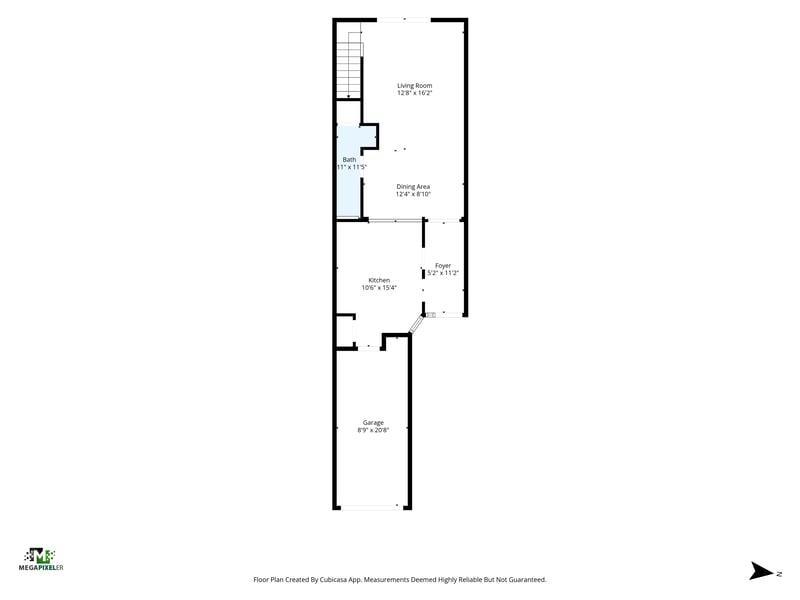 Floor plan 3 drawn by Megapixeler, Hartsfield Forest Cir, Jacksonville