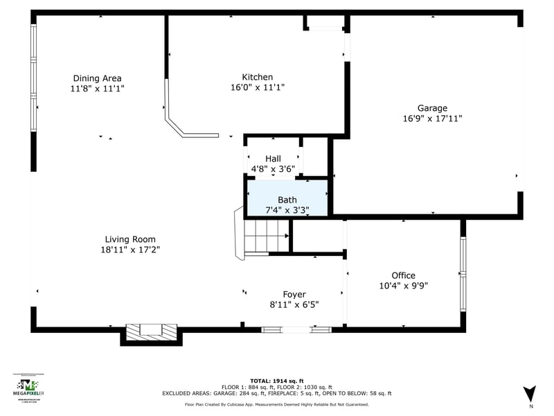 Floor plan 1 of 3895 Lionheart Dr, Jacksonville, FL 32216