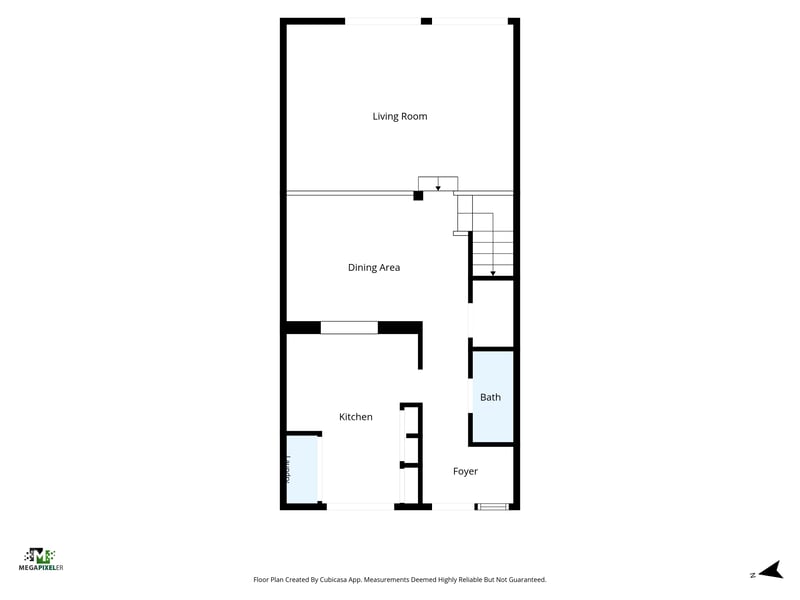 Floor plan 2 drawn by Megapixeler, Las Palmas Way, Jacksonville