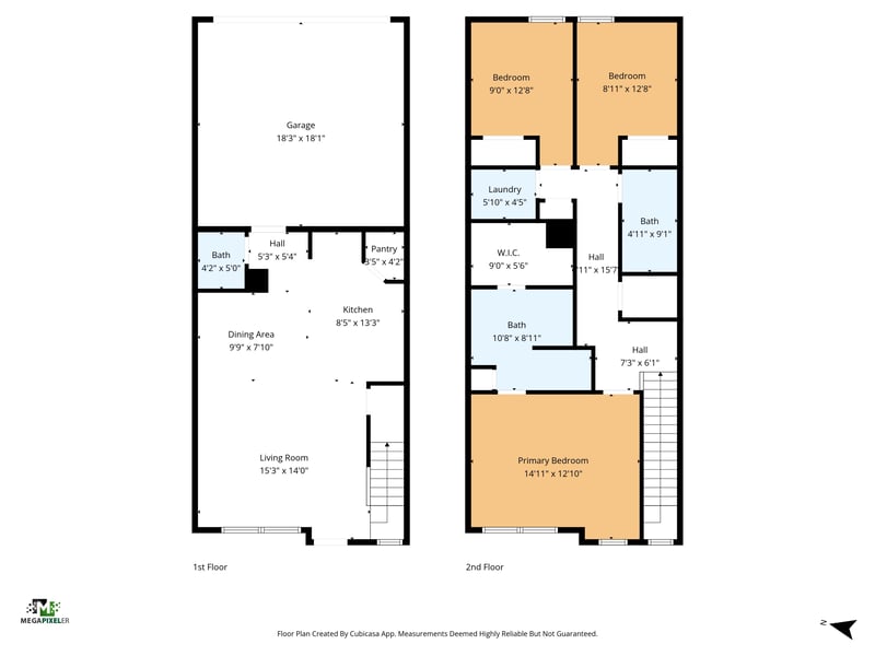 Floorplan at 3604 Marsh Reserve Blvd, Jacksonville, FL 32224