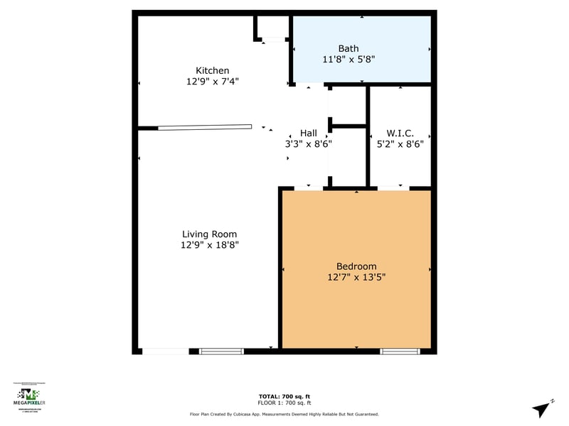 Floorplan at 575 Oakleaf Plantation Pkwy unit 502, Orange Park, FL 32065