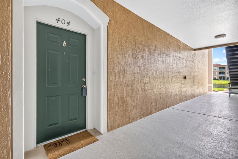 Front door of unit 404 at 7990 Baymeadows Rd E #404, Jacksonville, FL 32256