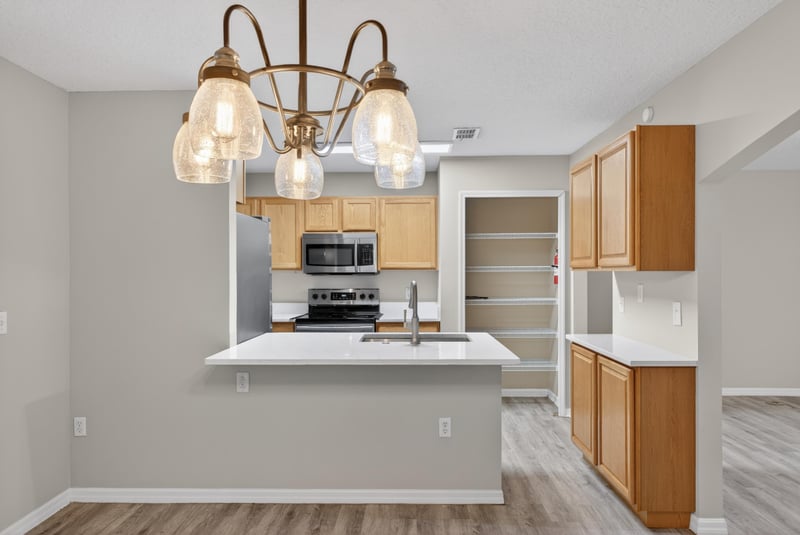 Dining Room to Kitchen at 11816 Lake Bend Cir, Jacksonville, FL 32218