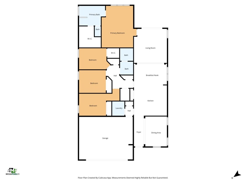Floor plan 1 of 12118 Wynnfield Lakes Cir, Jacksonville, FL 32246