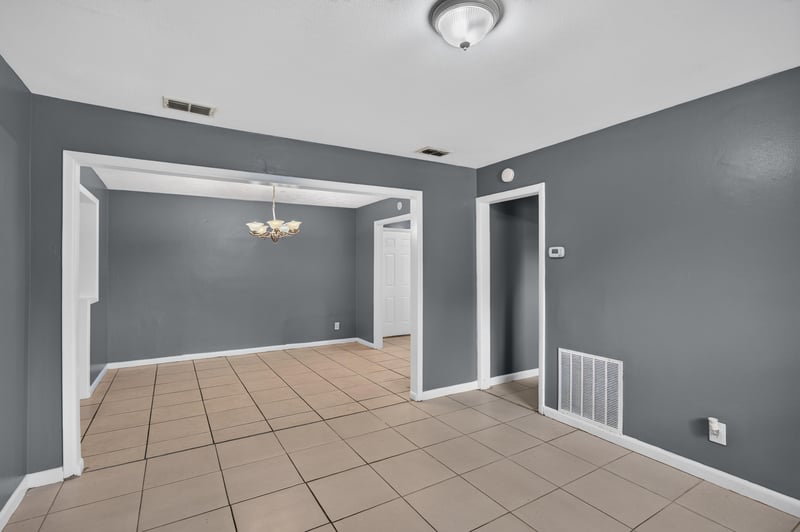 Empty entry room with tile flooring at 6745 Jack Horner Ln, Jacksonville, FL 32210