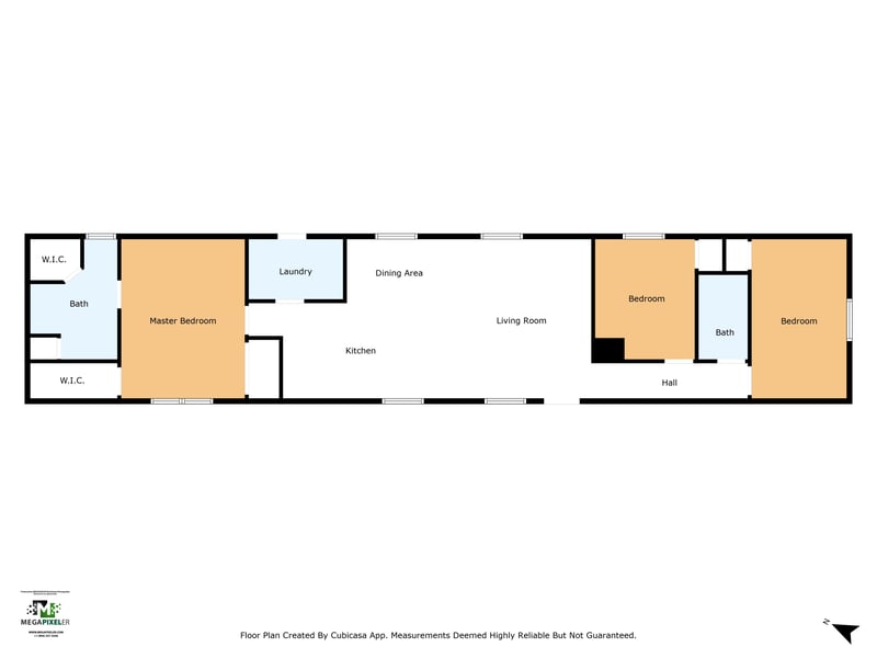 Floorplan at 500 Chaffee Rd S lot 33, Jacksonville, FL 32221
