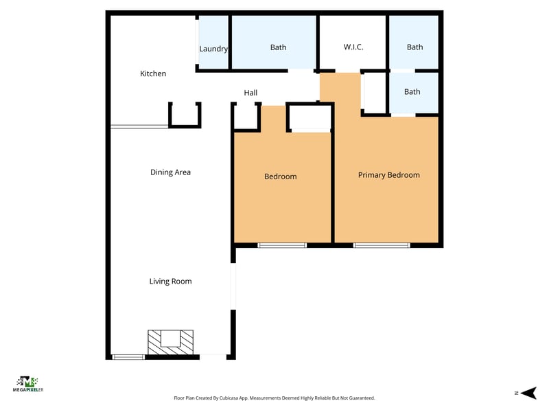 Floor plan 1 of 3801 Crown Point Rd #1292, Jacksonville, FL 32257