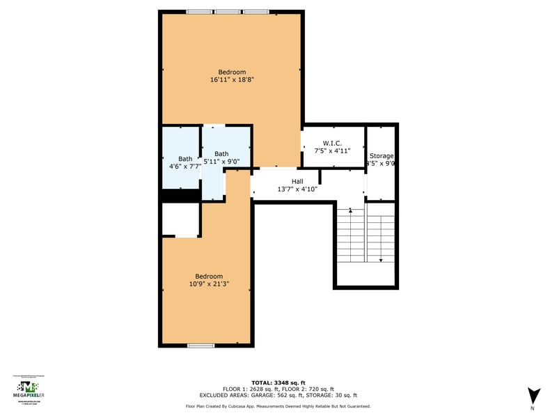 Floor plan 3 of 1035 W Dorchester Dr, Fruit Cove, FL 32259