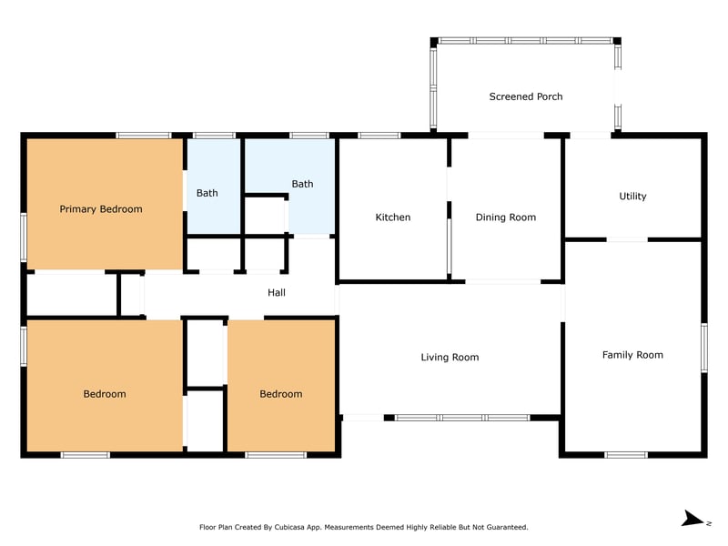 Floor plan 1 of 3424 Cesery Blvd, Jacksonville, FL 32277