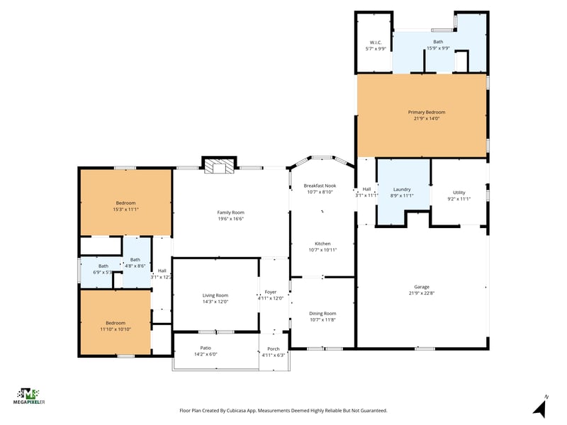 Floorplan at 5353 Riverton Rd, Jacksonville, FL 32277