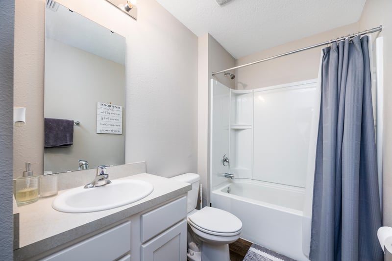 Bathroom at 2433 Falling Star Ln, Green Cove Springs, FL 32043