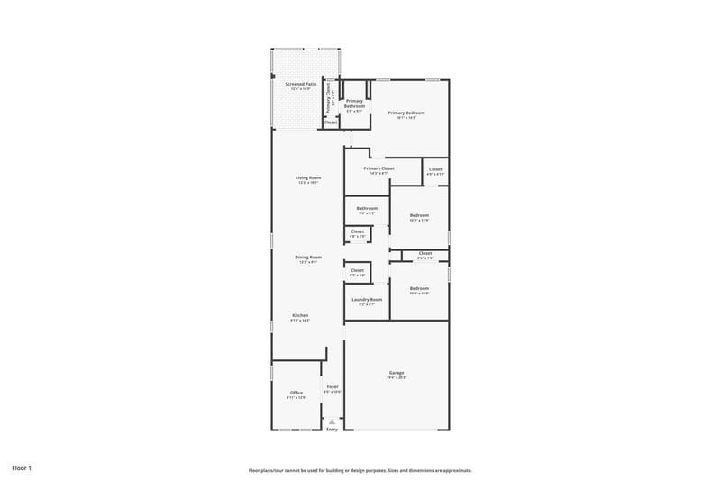 Floor plan 1 of 415 Balearics Dr, St. Augustine, FL 32086