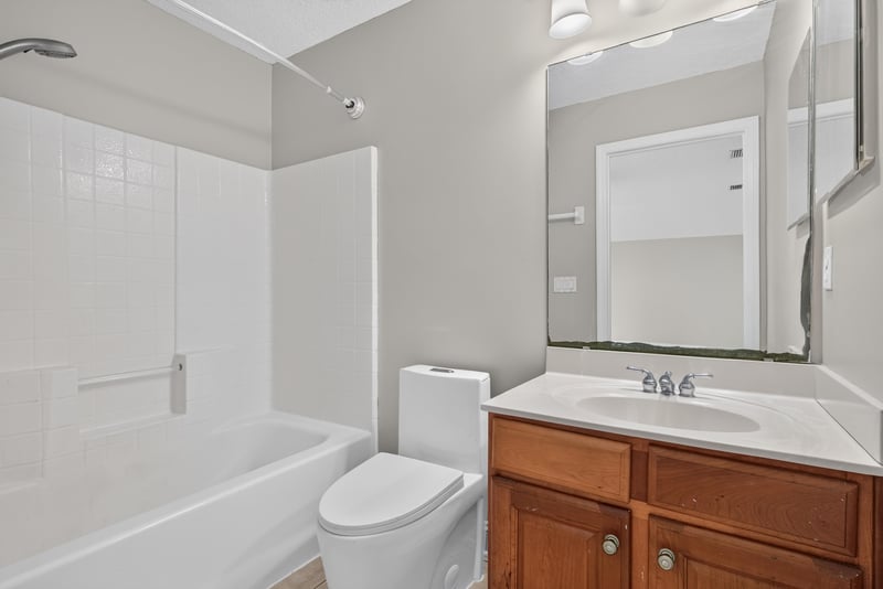 Bathroom with toilet and vanity at 4109 Eagle Landing Pkwy, Orange Park, FL 32065