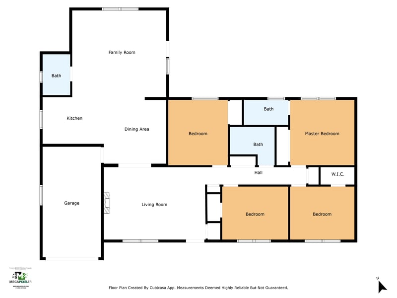 Floor plan 1 of 106 Saratoga Cir S, Atlantic Beach, FL 32233