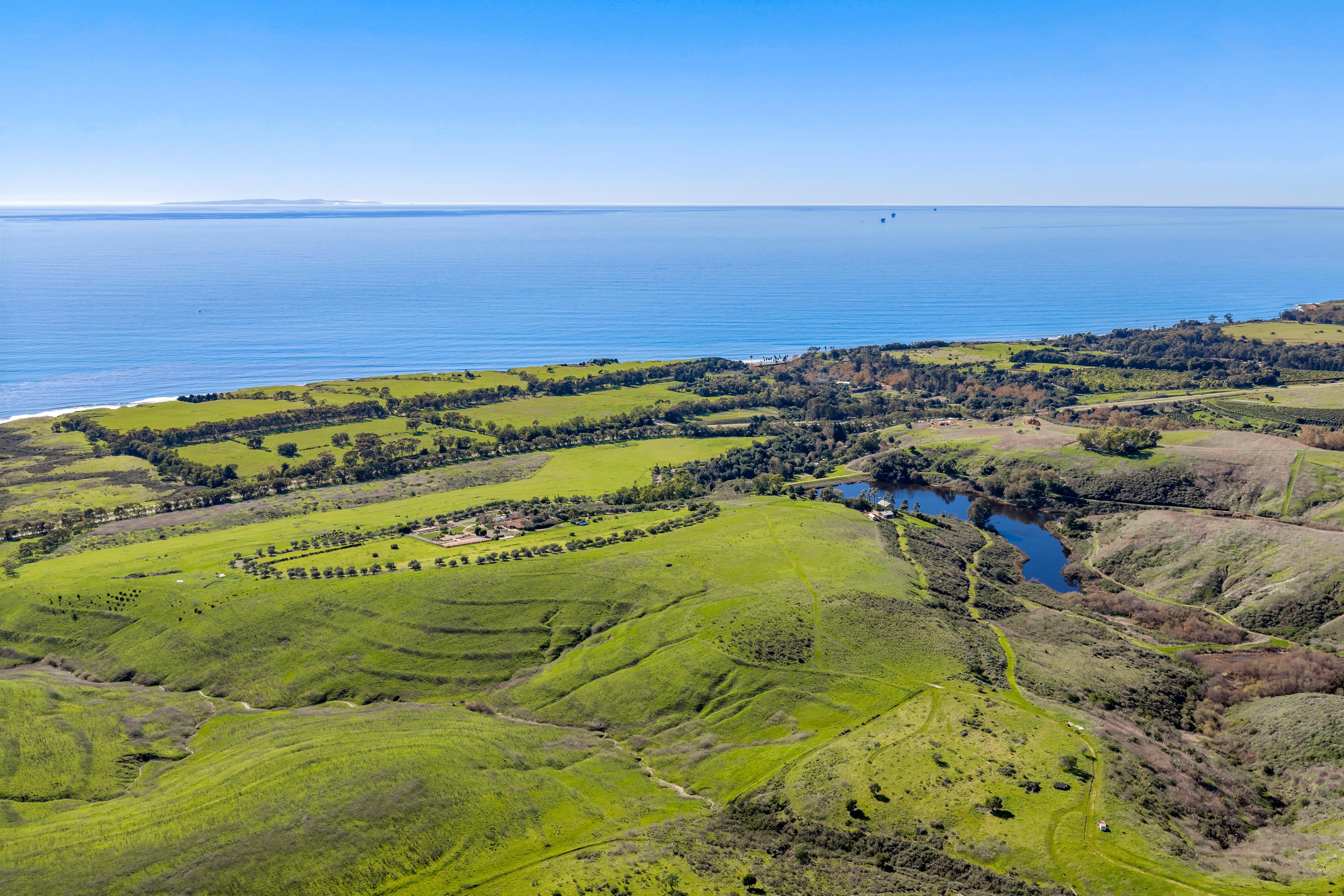 Professional real estate photography golden hour exterior at Naples Access Rd, Goleta CA — virtual real estate photography by VirTour Media