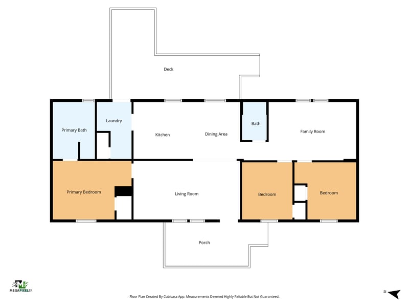 Floor plan 1 of 7595 Oak Forest Rd, Keystone Heights, FL 32656