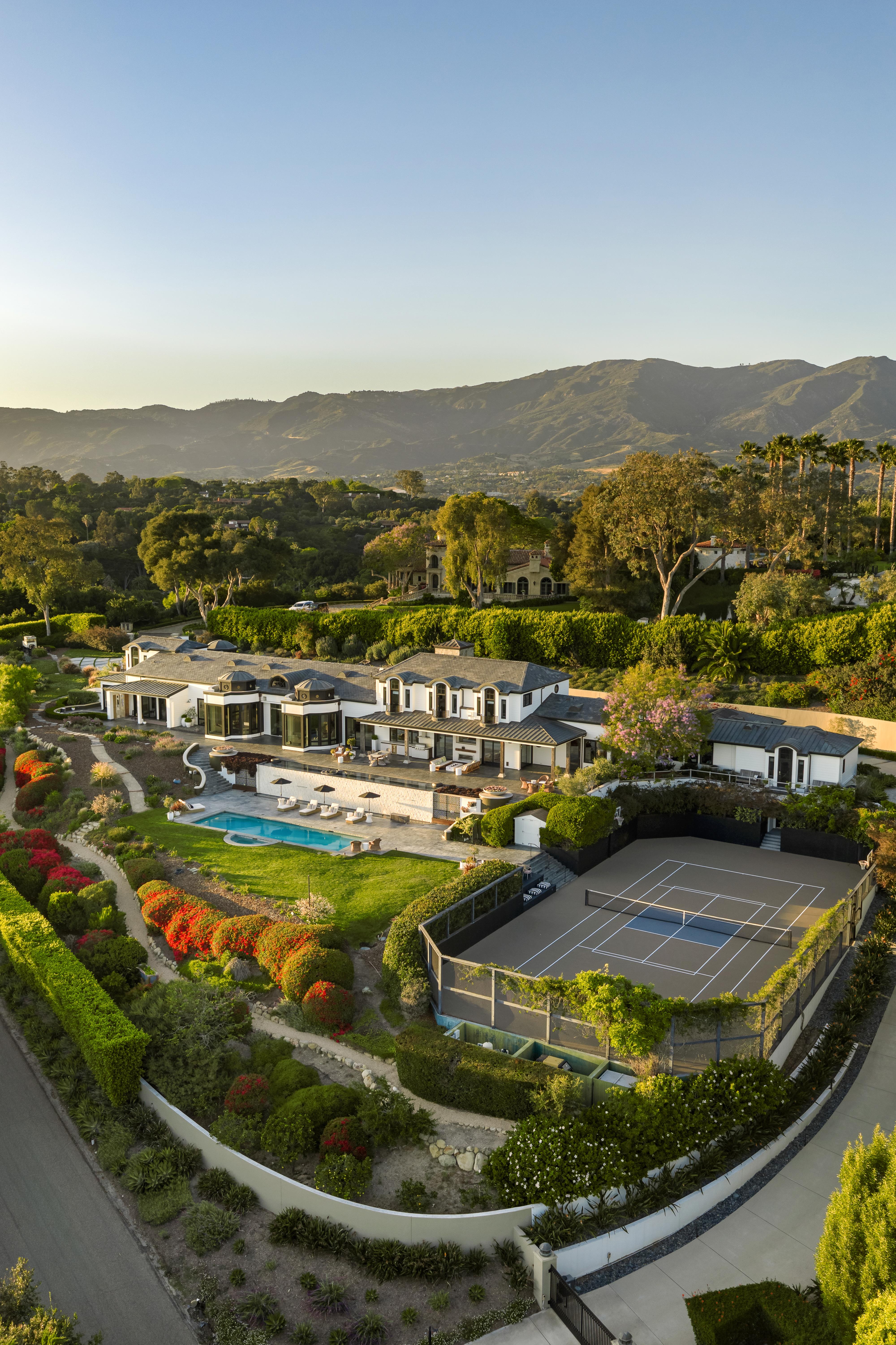 Real estate video production stills from 4265 Cresta Ave, Santa Barbara — cinematic twilight imagery along the Santa Barbara Riviera produced by VirTour Media for social media and listing presentation. Our team captured twilight video and daytime and twilight reels from evening through twilight.