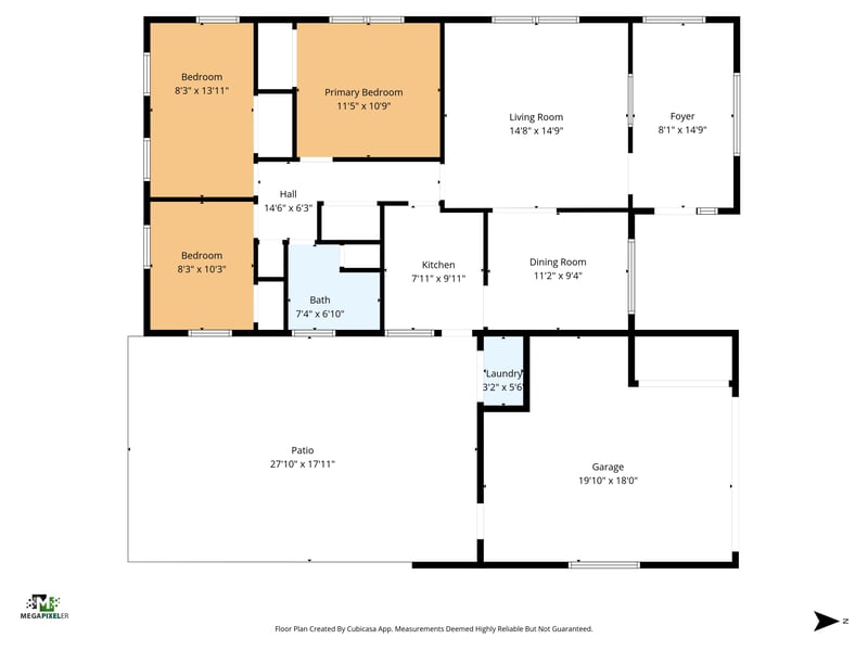 Floor plan 2 of 4220 Genoa Ave, Jacksonville, FL 32210