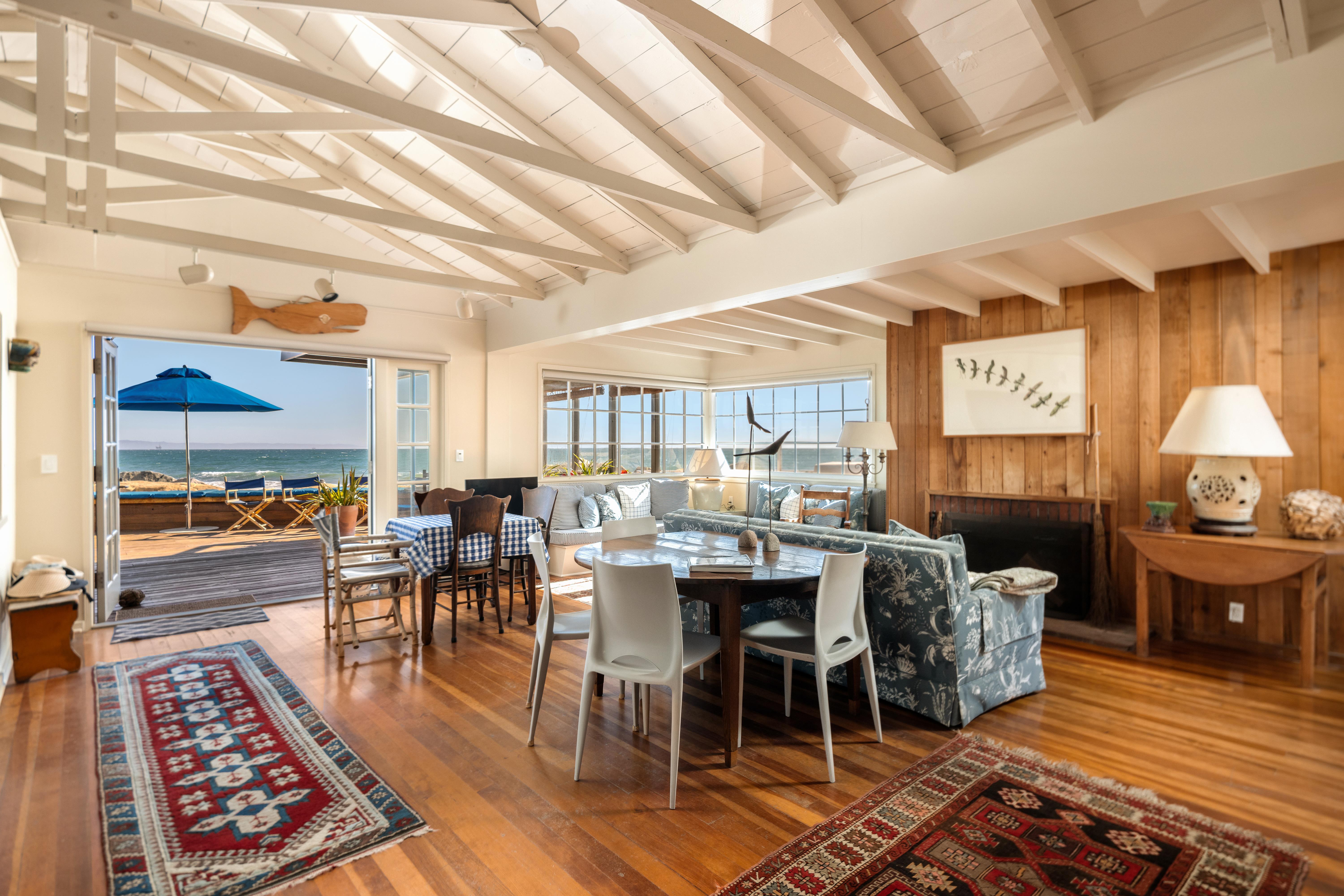 Professional real estate photography of beachfront estate at 3581 Padaro Ln, Carpinteria CA — luxury coastal property along the Pacific by VirTour Media