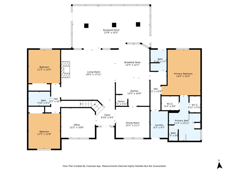 Floor plan 2 of 2502 Willow Creek Dr, Fleming Island, FL 32003