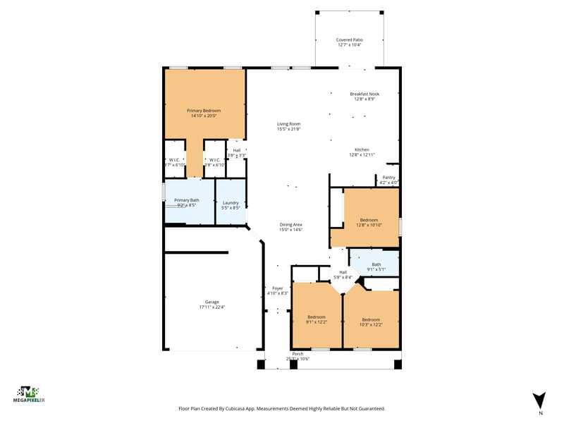 Floorplan at 4045 Trail Ridge Road, Middleburg, FL 32068