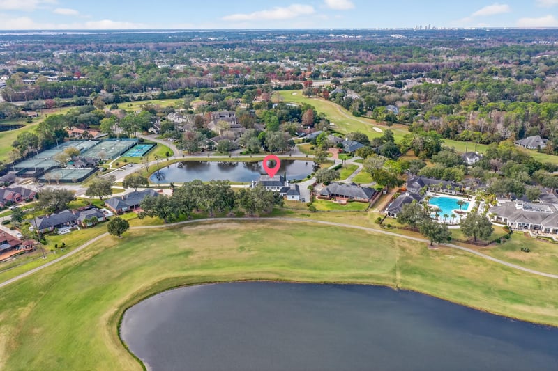 Aerial Far at 7987 Hollyridge Rd, Jacksonville, FL 32256